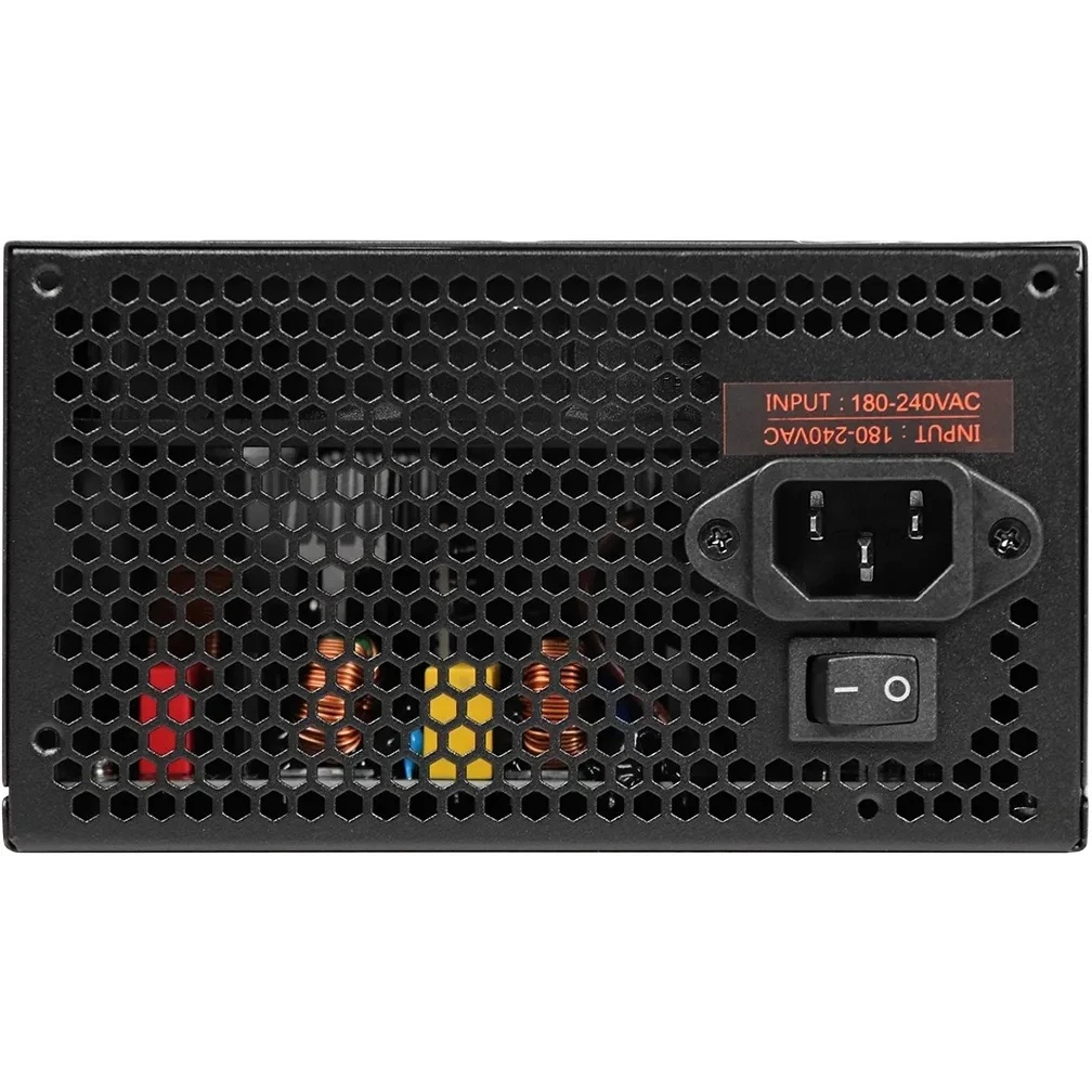Блок питания Digma DPSU-400W-WH, 400 Вт, 80 PLUS WHITE, 120 мм, чёрный