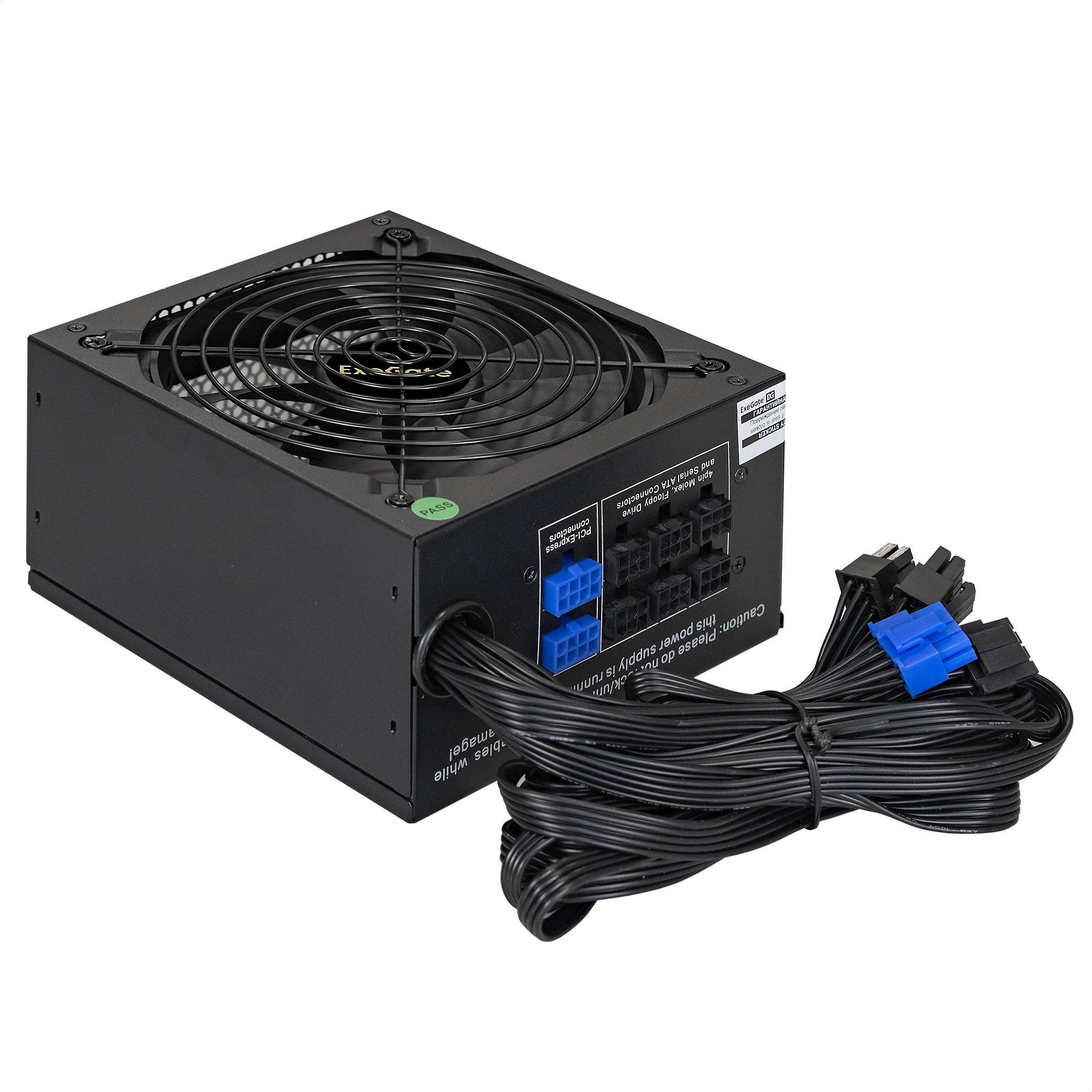 Серверный блок питания  1200W ExeGate EX292199RUS ServerPRO-1200RADS (ATX, for 3U+ cases, КПД 82% (8
