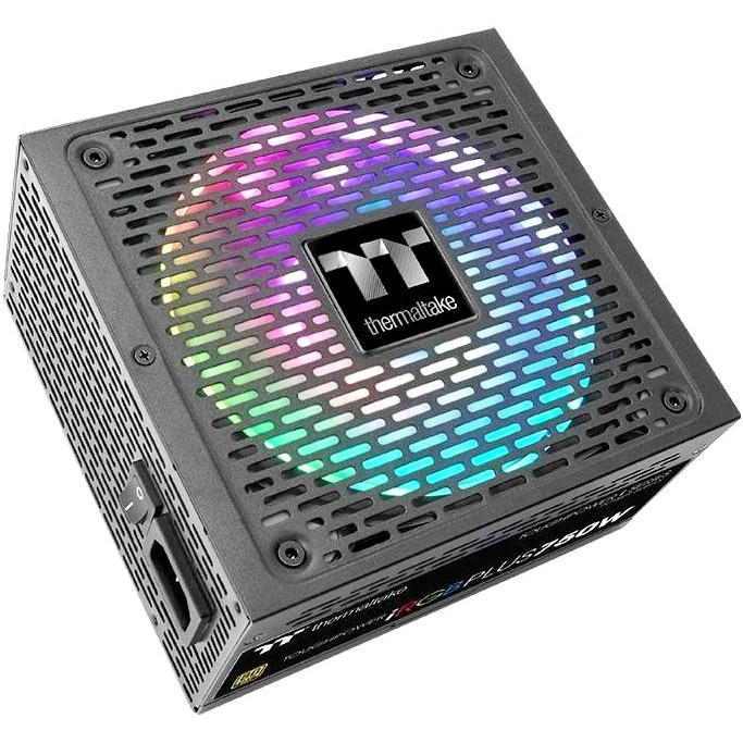 Блок питания Thermaltake ATX 750W Toughpower iRGB Plus 80 PLUS gold (24+4+4pin) APFC 140mm fan color