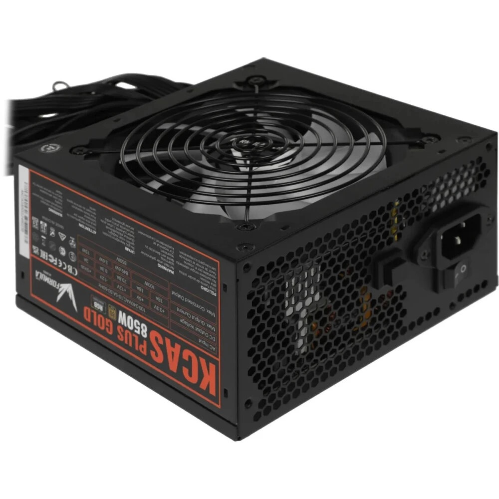 Блок питания Aerocool / Formula KCAS PLUS 850G AC ATX 850W GOLD 80 PLUS gold (20+4pin) APFC 120mm fa