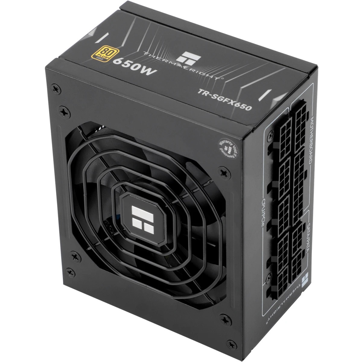 Блок питания Thermalright, 650W 80+ Gold (SFX, 3.1, Full modular, 1x24(20+4)pin, 1xCPU 8(4+4)pin, 2x