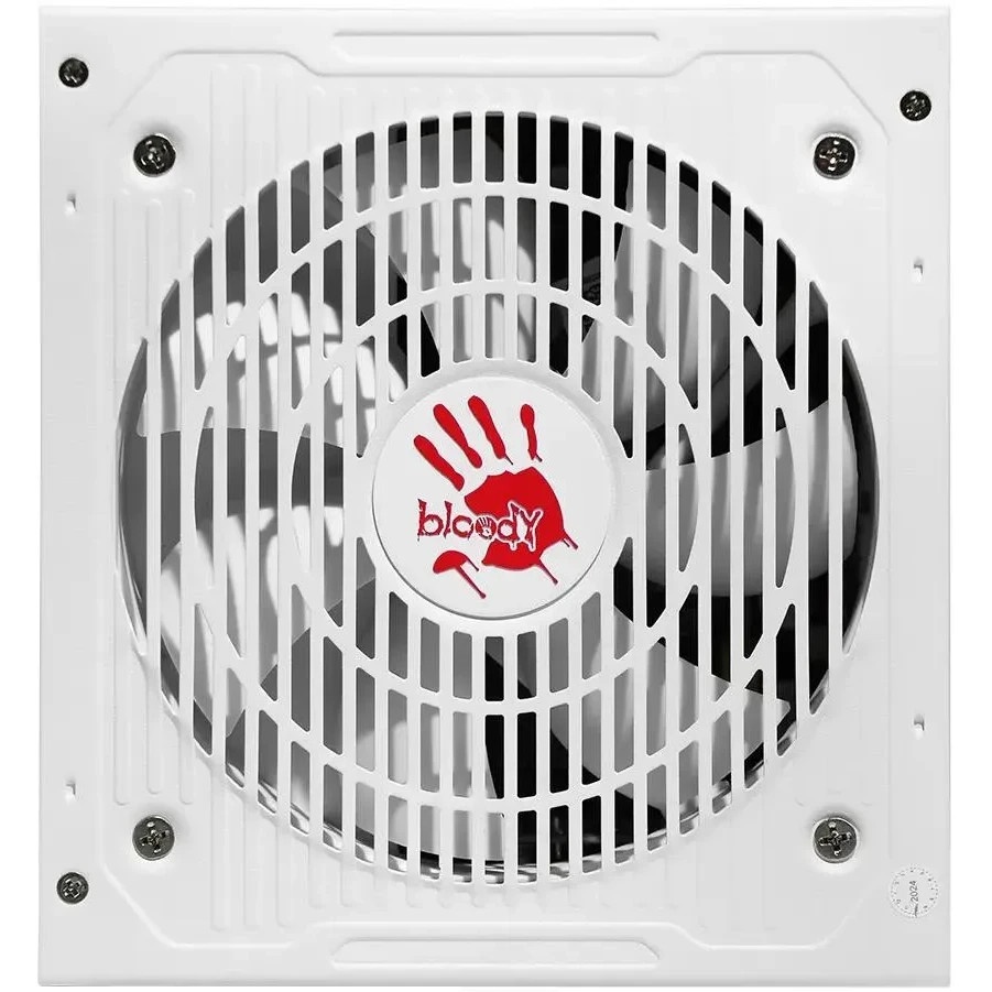 Блок питания Bloody BD-PS750G, 750Вт, 80 PLUS Gold, 120мм, белый