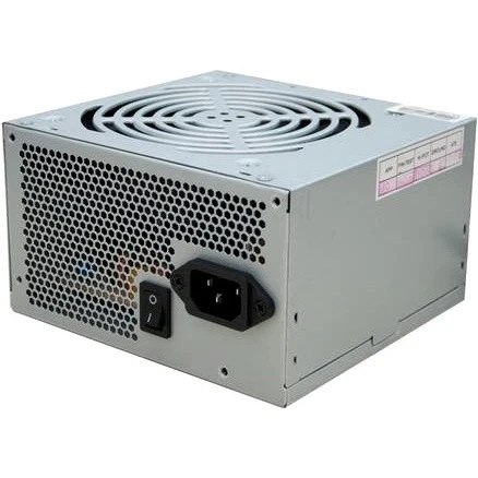 Блок питания ATX GPT500S, GPT 500Вт, 120мм, серый