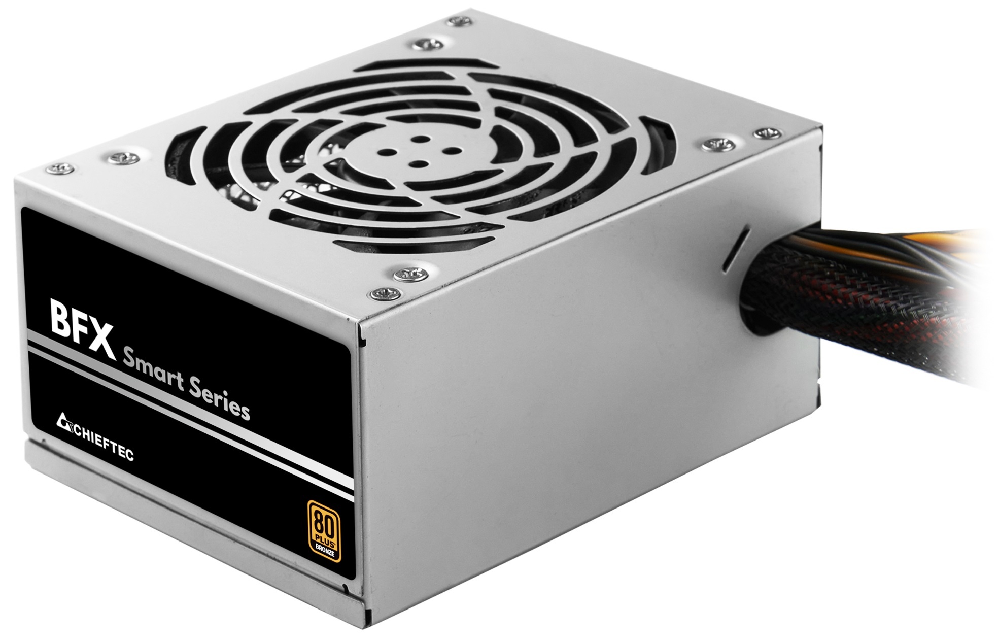 Блок питания Chieftec Smart BFX-350BS, 350Вт, 80 PLUS Bronze, 90мм, серый