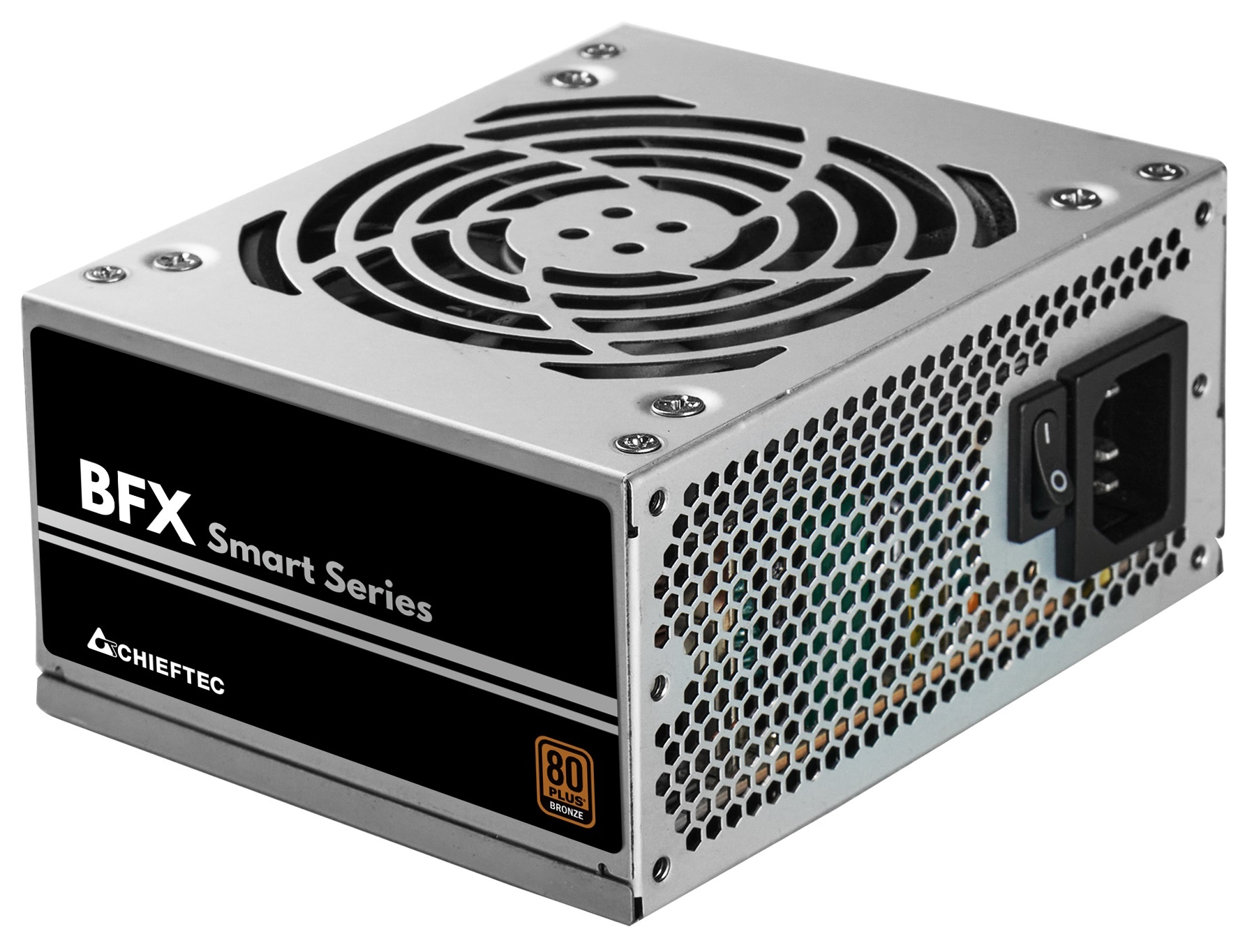 Блок питания Chieftec Smart BFX-350BS, 350Вт, 80 PLUS Bronze, 90мм, серый