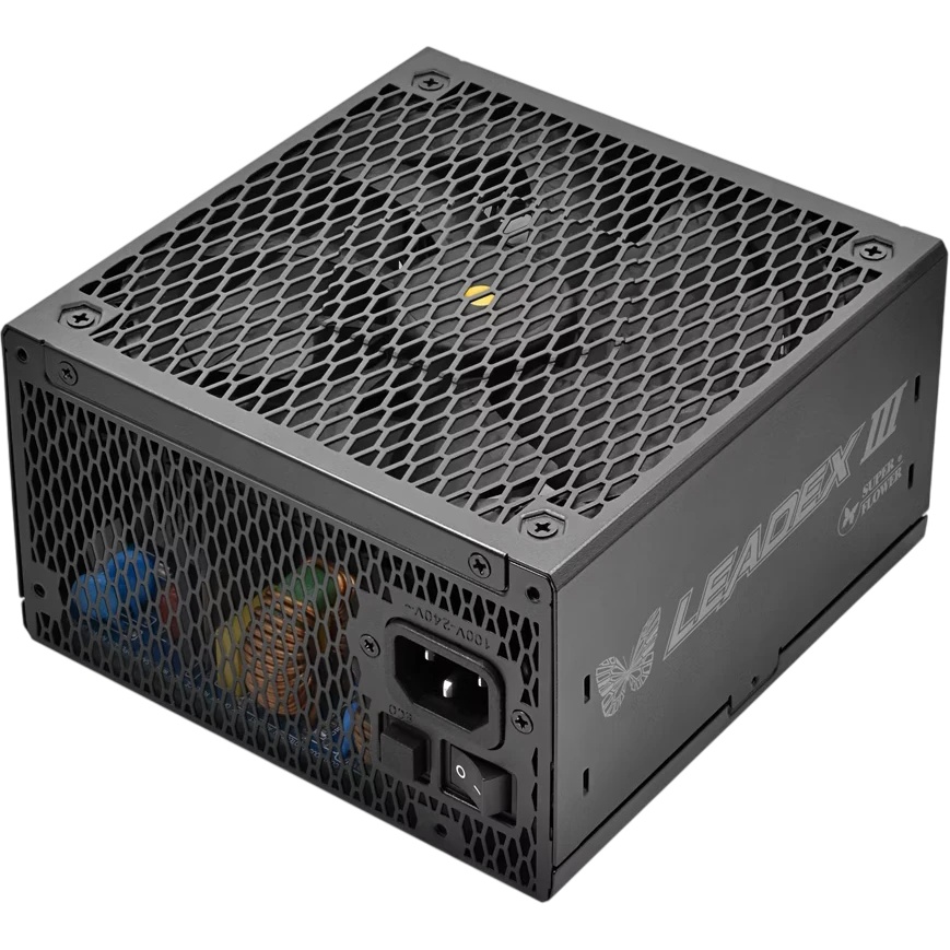 Блок питания Super Flower Power Supply Leadex III Gold, 1000 Ватт, 1000W, ATX 3.1, 140mm, 8xSATA, 4x