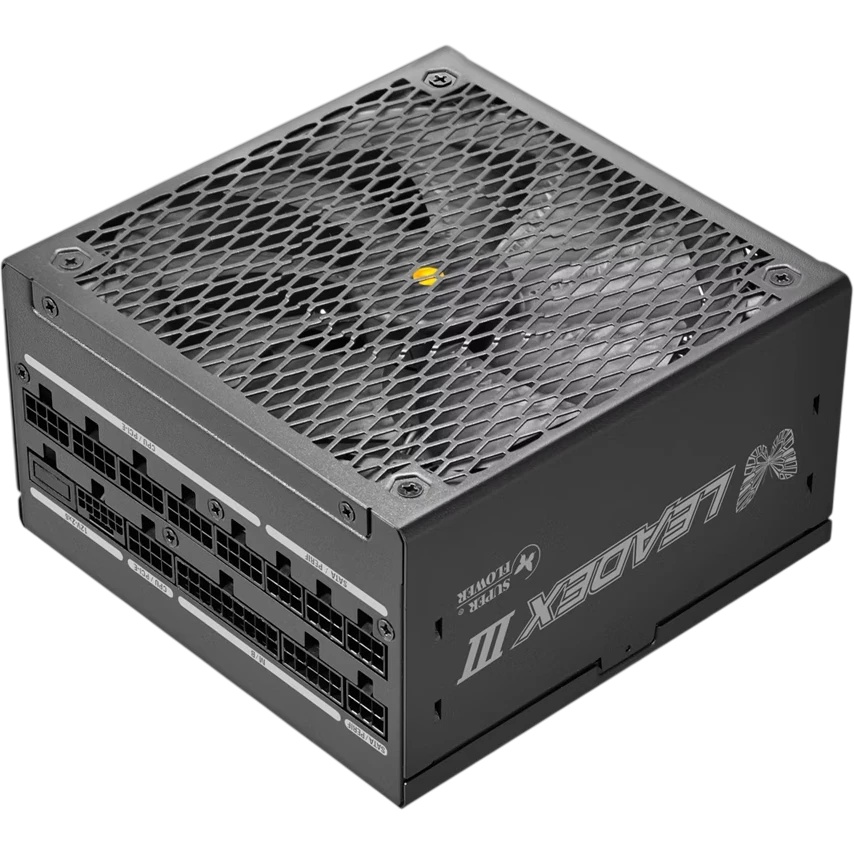 Блок питания Super Flower Power Supply Leadex III Gold, 1000 Ватт, 1000W, ATX 3.1, 140mm, 8xSATA, 4x