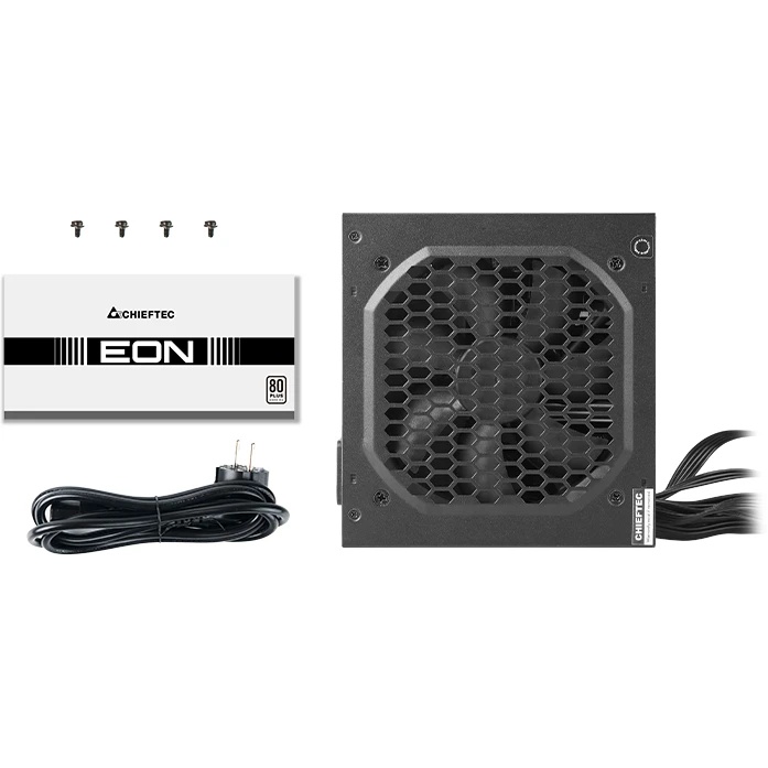 Блок питания Chieftec Eon ZPU-500S, 500Вт, 80 PLUS, 120мм, черный