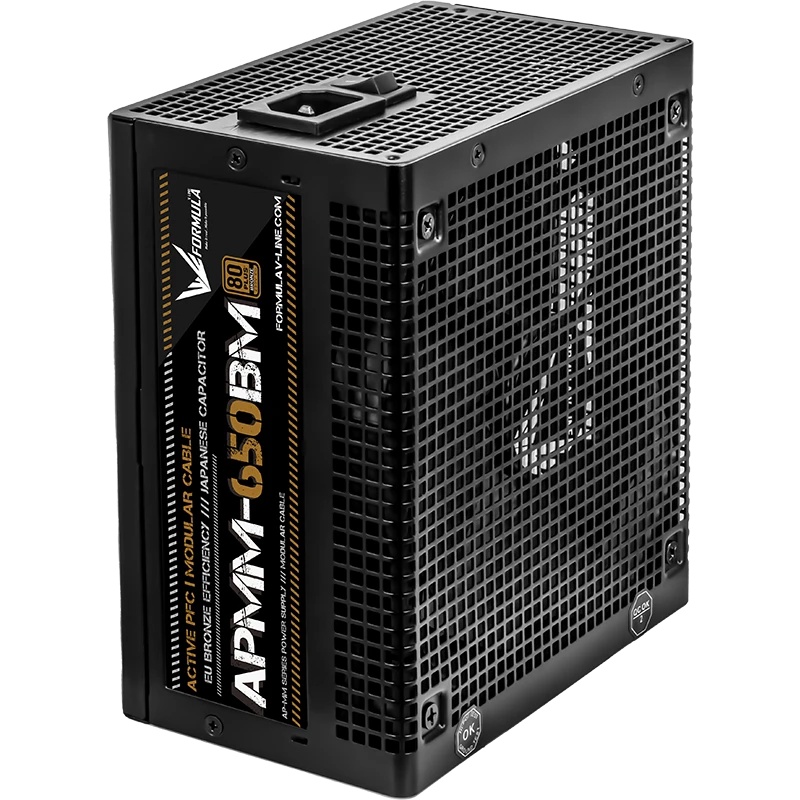 Блок питания Aerocool / Formula ATX 650W APMM-650BM 80+ bronze (20+4pin) APFC 140mm fan 6xSATA Cab M
