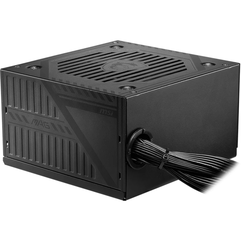 Блок питания MSI MAG A600DN (306-7ZP6B11-809) 600 Вт, 80 PLUS WHITE, 120 мм, немодульный, чёрный