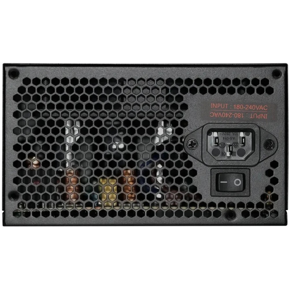Блок питания Bloody BD-PS600W, 600Вт, 80 PLUS WHITE, 120мм, черный