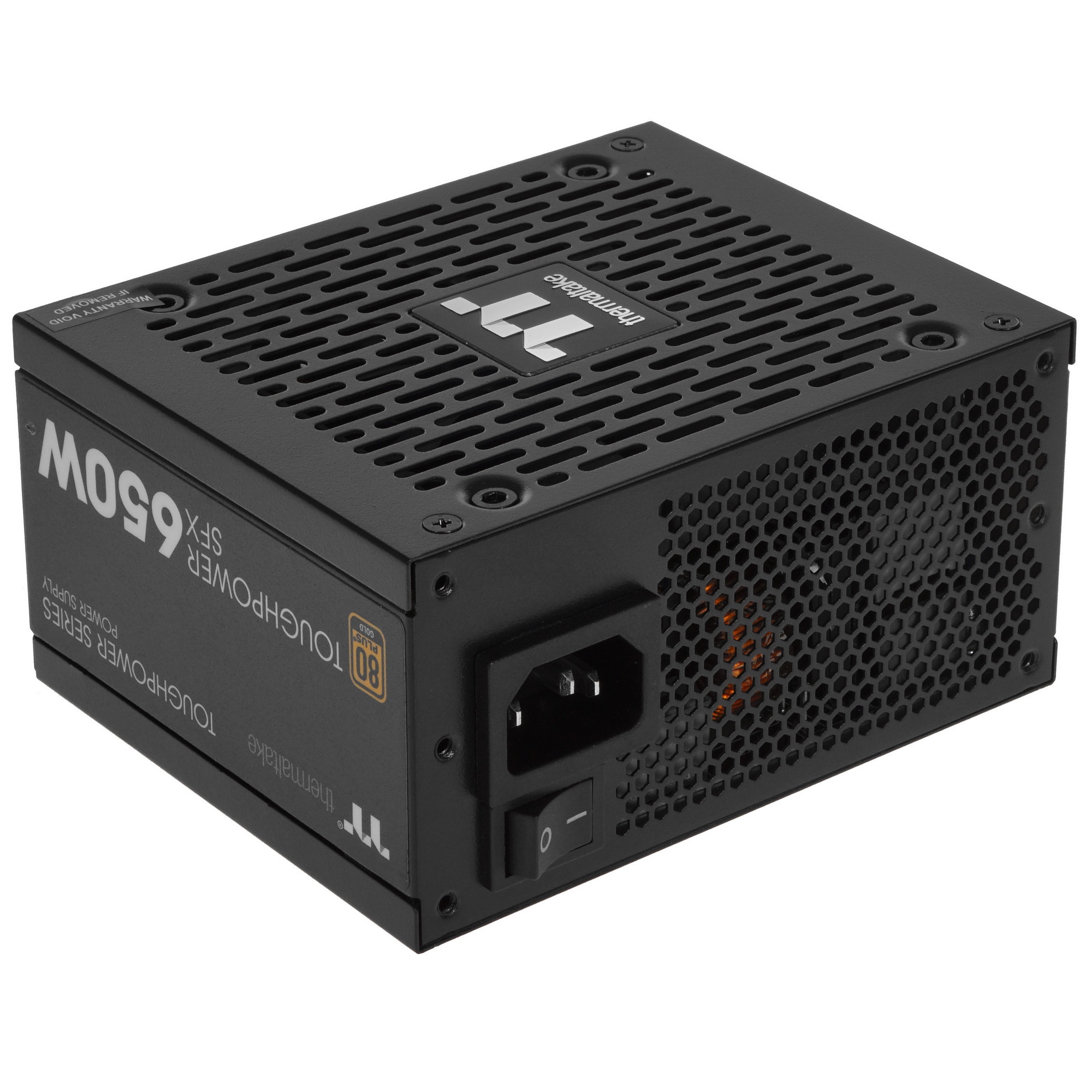 Блок питания Thermaltake Toughpower SFX (PS-STP-0650FNFAGE-1), 650Вт, 80 PLUS Gold, 90мм, модульный,