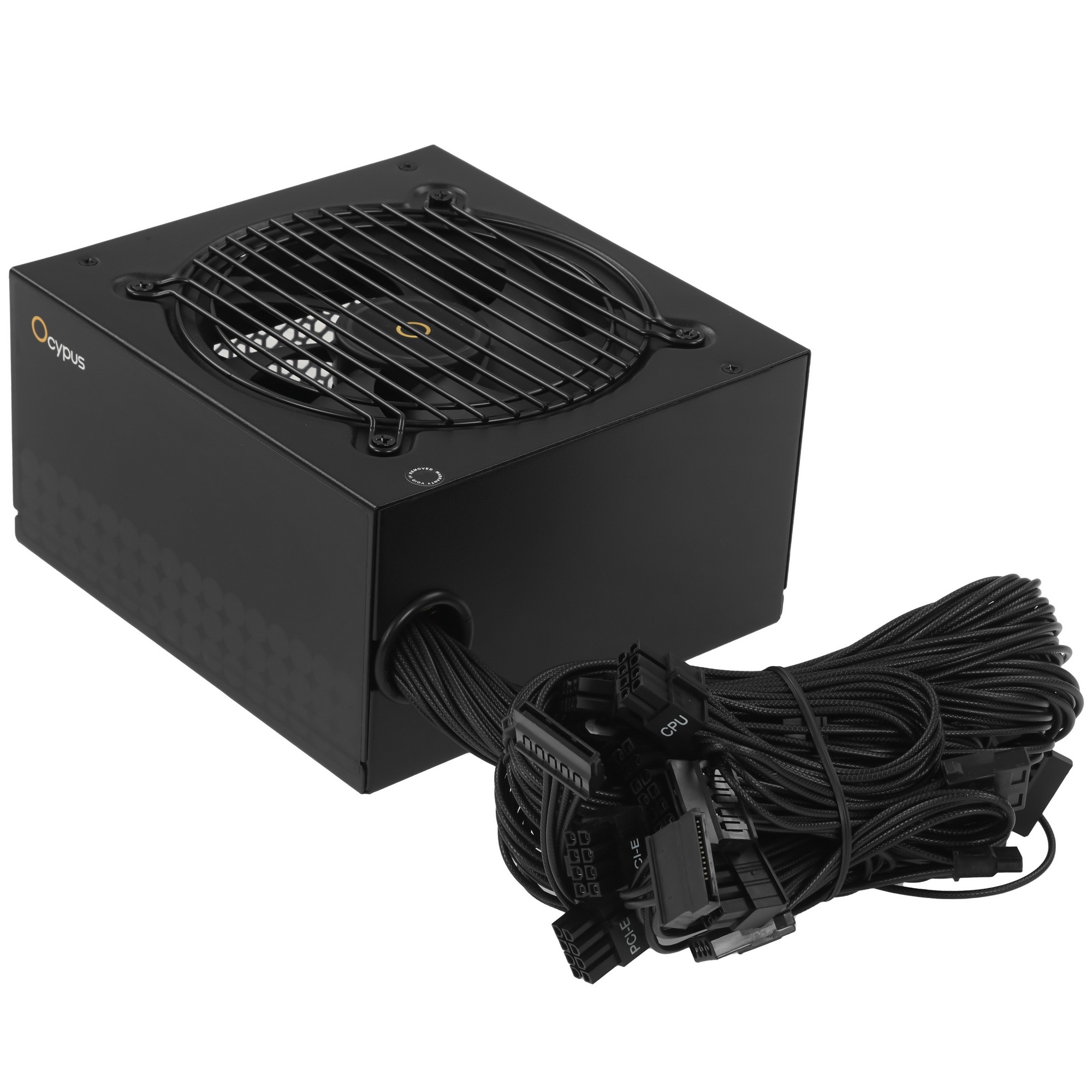 Блок питания 850W Ocypus Gamma P850 BK (ATX, 80+, APFC, 20+4 pin, 120mm fan, PCI-E 6+2Px4, 6xSATA) (