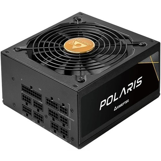 Блок питания Chieftec Polaris PPS-1250FC, 1250Вт, 80 PLUS Gold, 140мм, модульный, черный