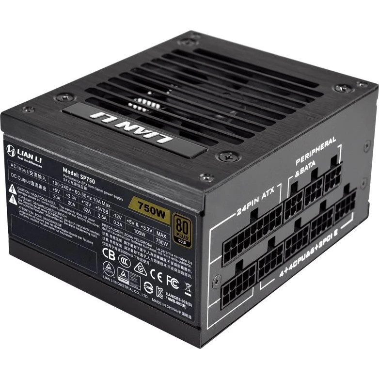 Блок питания Lian-Li SFX 750W SP750 80 PLUS  gold (20+4pin) APFC 92mm fan 8xSATA Cab Manag RTL