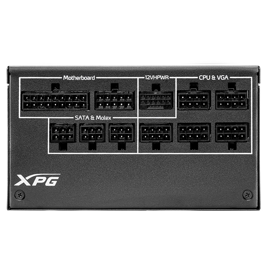 Блок питания ADATA XPG CYBERCORE II 1000W 80 PLUS Platinum,, полностью модульный