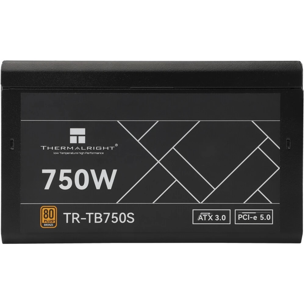 Блок питания Thermalright TR-TB750S, 750W 80 PLUS Bronze, (ATX, 3, PCIe 5.0, Non-modular, 1x24(20+4)