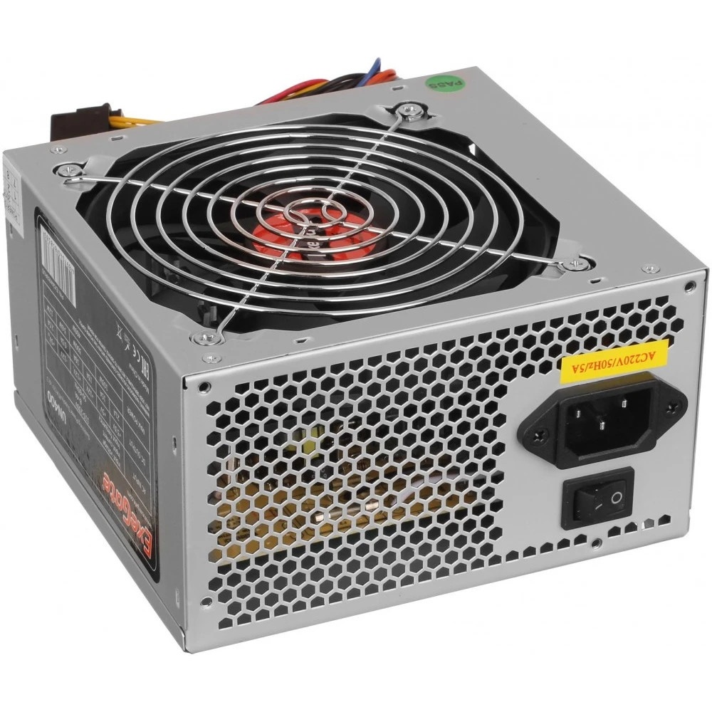Блок питания ExeGate Special UNS600 (ES261570RUS-PC), 600Вт, 120мм, серебряный