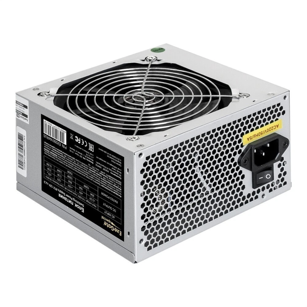 Блок питания ExeGate UNS850 (EX292241RUS-PC), 850W, 120мм, серебряный