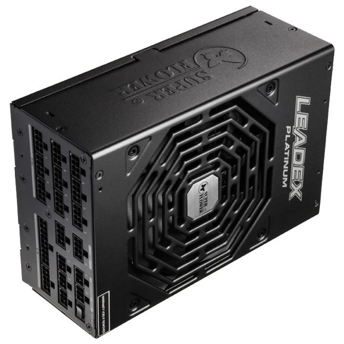 блок питания 2000 Ватт Super Flower Power Supply Leadex Platinum, 2000W, ATX, 140mm, 18xSATA, 5xPCI-