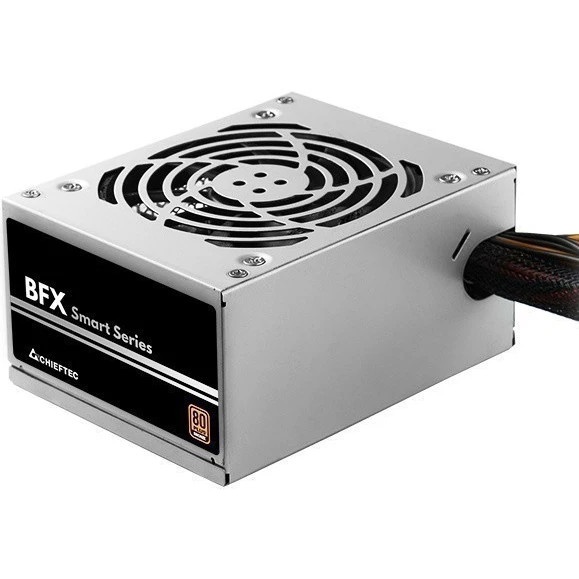 Блок питания Chieftec Smart BFX-450BS, 450Вт, 80 PLUS Bronze, 90мм, серебро