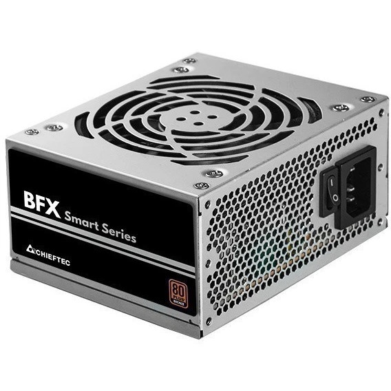 Блок питания Chieftec Smart BFX-450BS, 450Вт, 80 PLUS Bronze, 90мм, серебро