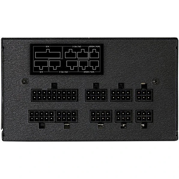 Блок питания Chieftec SteelPower BDK-650FC, 650Вт, 80 PLUS Bronze, 120мм, модульный, черный