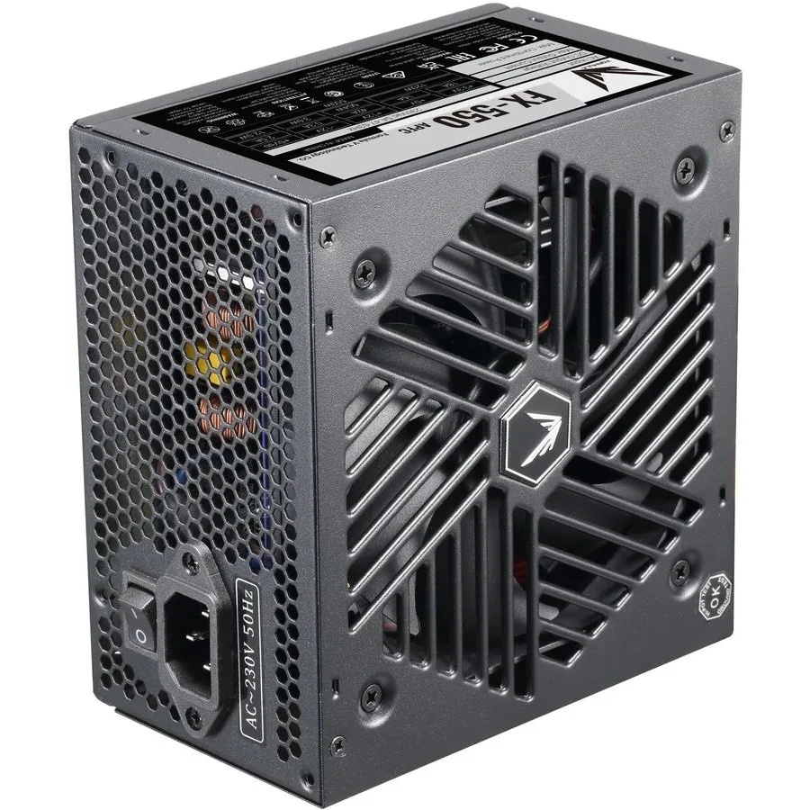 Блок питания Aerocool / Formula FX-550 (24+4+4pin) APFC 120mm fan 4xSATA RTL