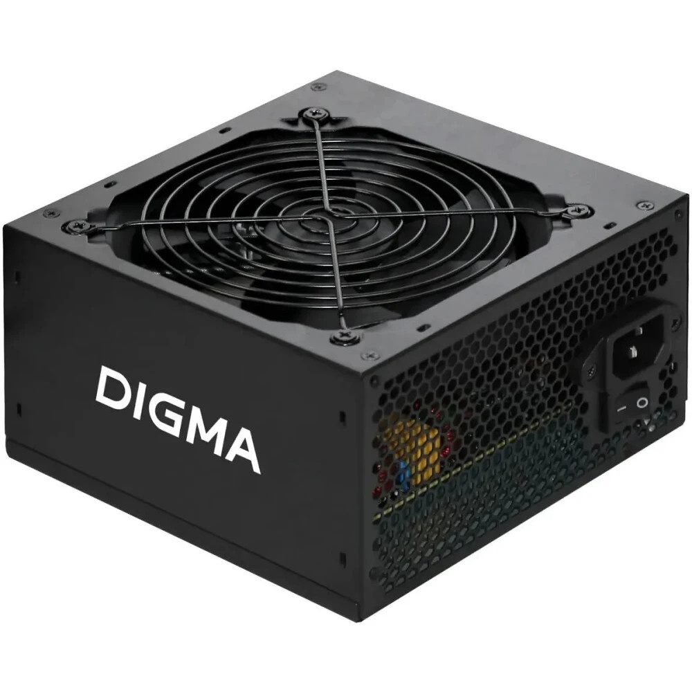 Блок питания Digma DPSU-550W-WH RTL, 550Вт, 120мм, черный