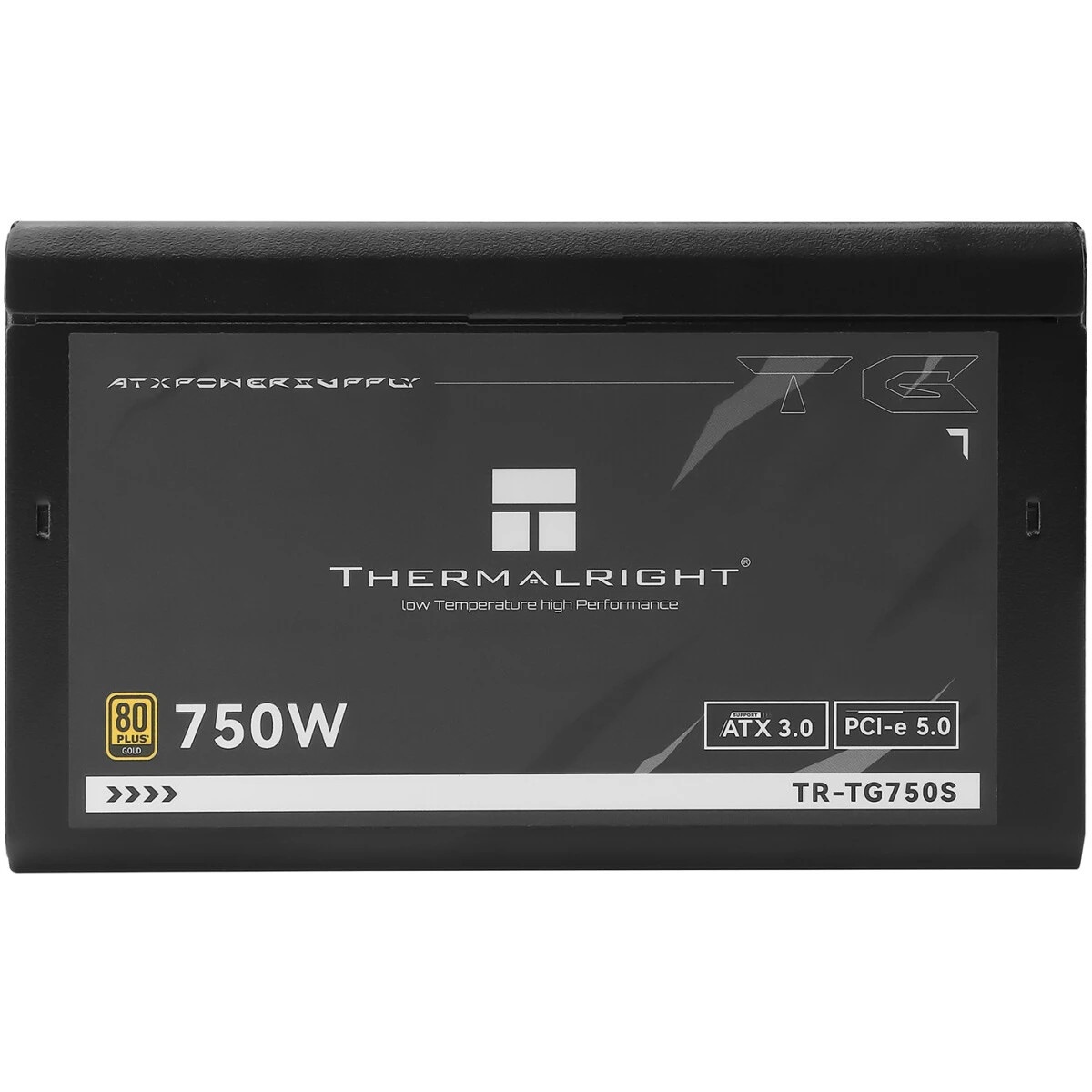 Блок питания Thermalright, 750W 80+ Gold (ATX, 3.0, PCIe 5.0, Non-modular, 1x24(20+4)pin, 1xCPU 8(4+