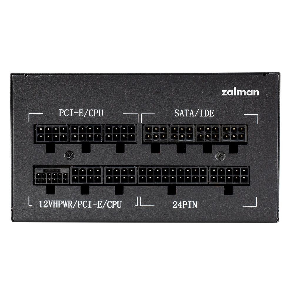 Блок питания Zalman TeraMax II, 1000Вт, 80 PLUS Gold, 120мм, модульный, черный
