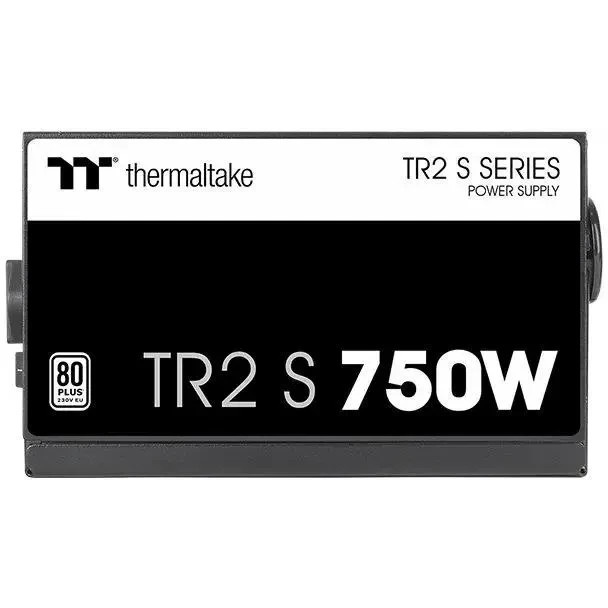 Блок питания Thermaltake ATX TR2 S, 750Вт, 80 PLUS WHITE, 120мм, черный