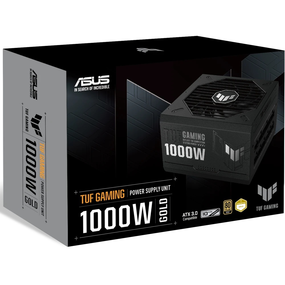 Блок питания ASUS TUF-GAMING-1000G/PSU, CE+UK