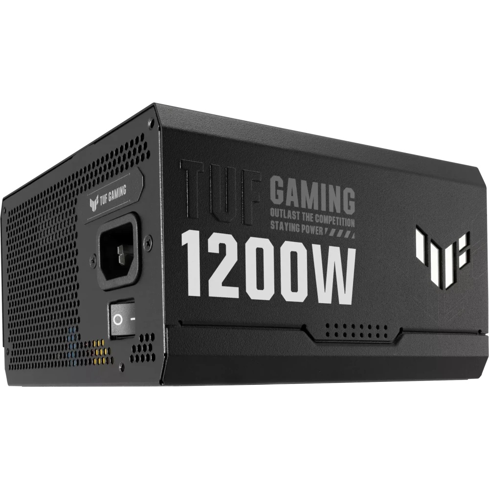 Блок питания ASUS TUF-GAMING-1200G (90YE00S0-B0NA00), 1200Вт, 80 PLUS Gold, 135мм, модульный, черный