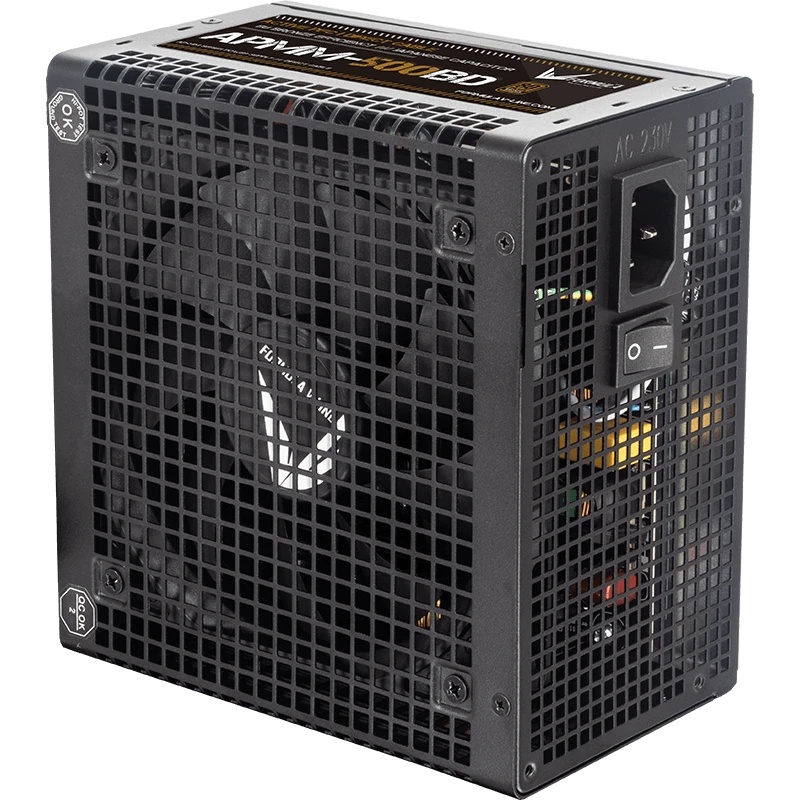 Блок питания Aerocool / Formula APMM-500BD, 500Вт, 80 PLUS Bronze, 120мм, черный