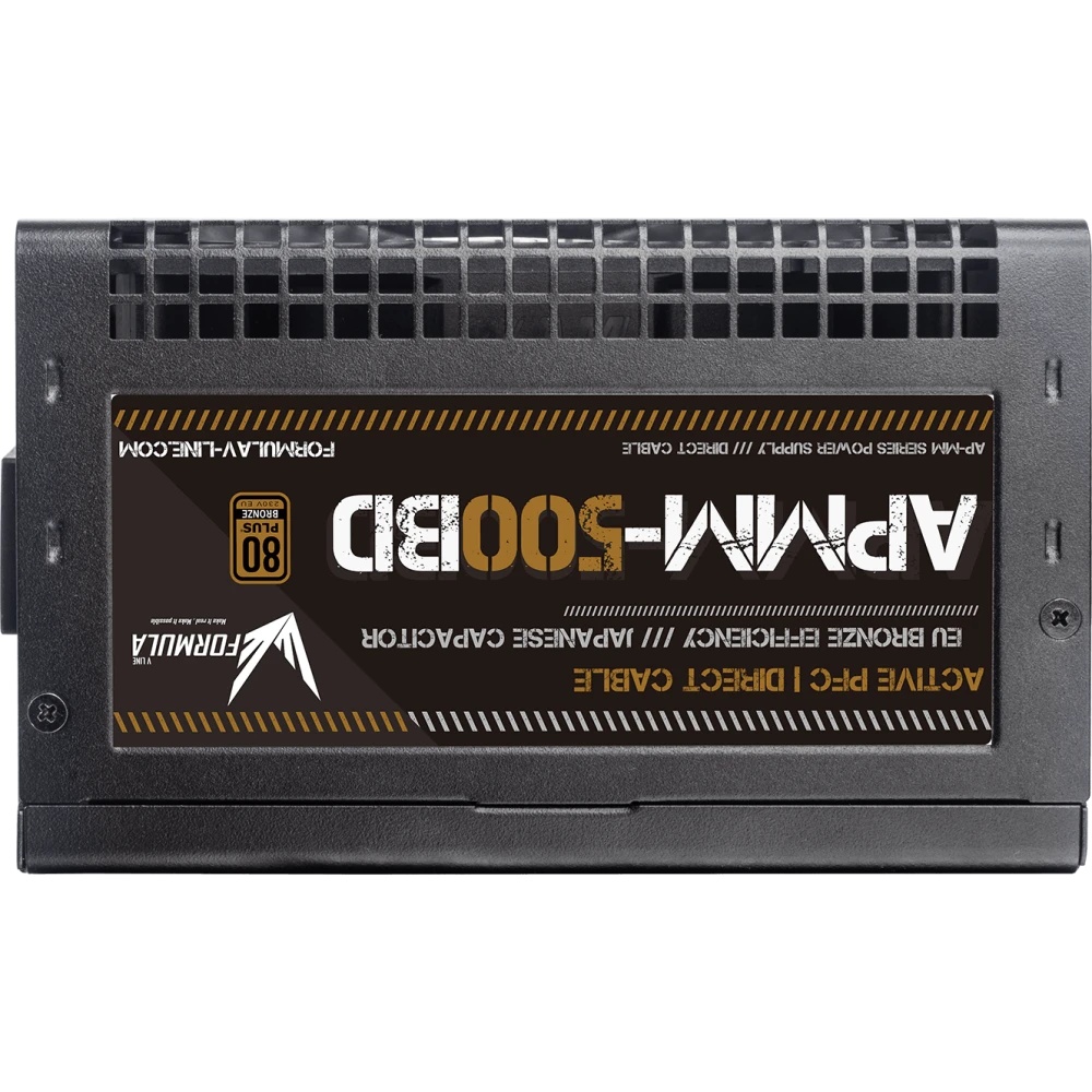 Блок питания Aerocool / Formula APMM-500BD, 500Вт, 80 PLUS Bronze, 120мм, черный