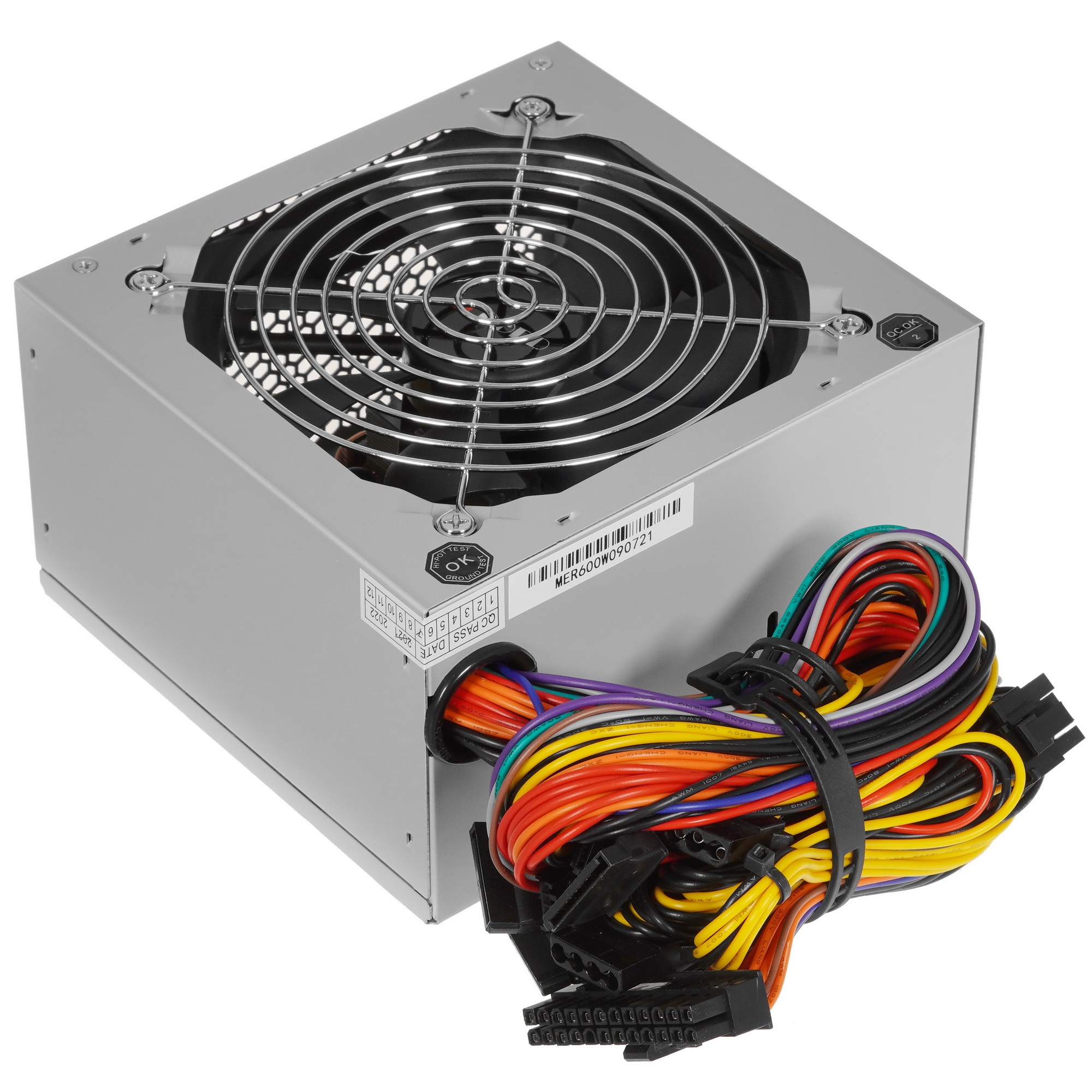 Блок питания Accord ACC-600W-12, 600Вт, 120мм, черный