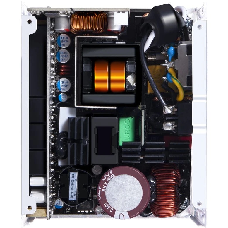 Блок питания 1STPLAYER PS-750SFX-WH, 750Вт, 80 PLUS Platinum, 80мм, модульный, белый
