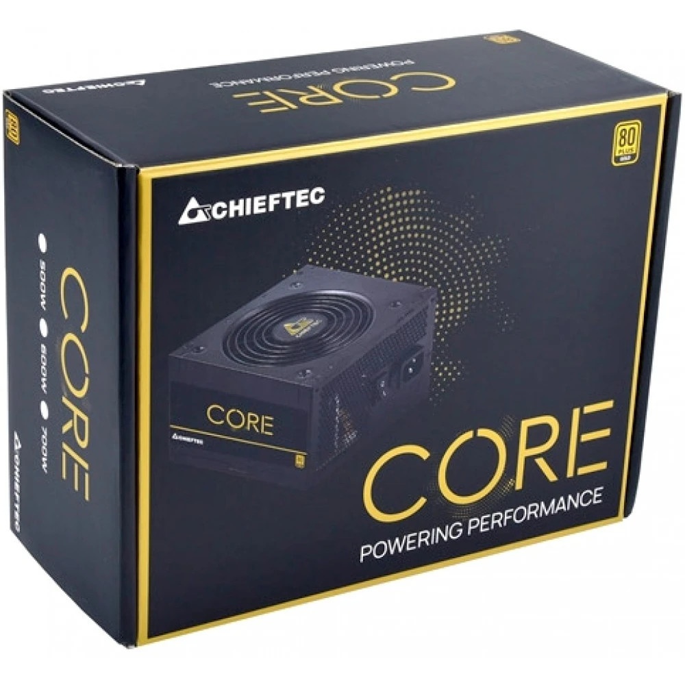 Блок питания Chieftec BBS-700S, 700Вт, 80 PLUS Gold, 120мм, черный