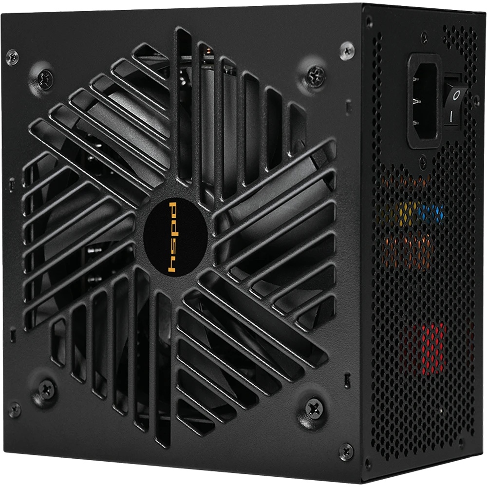 Блок питания Power Supply HSPD, 1200W 80+ Gold (ATX, 3.1, PCIe 5.1, Full modular, 1x24(20+4)pin 600m