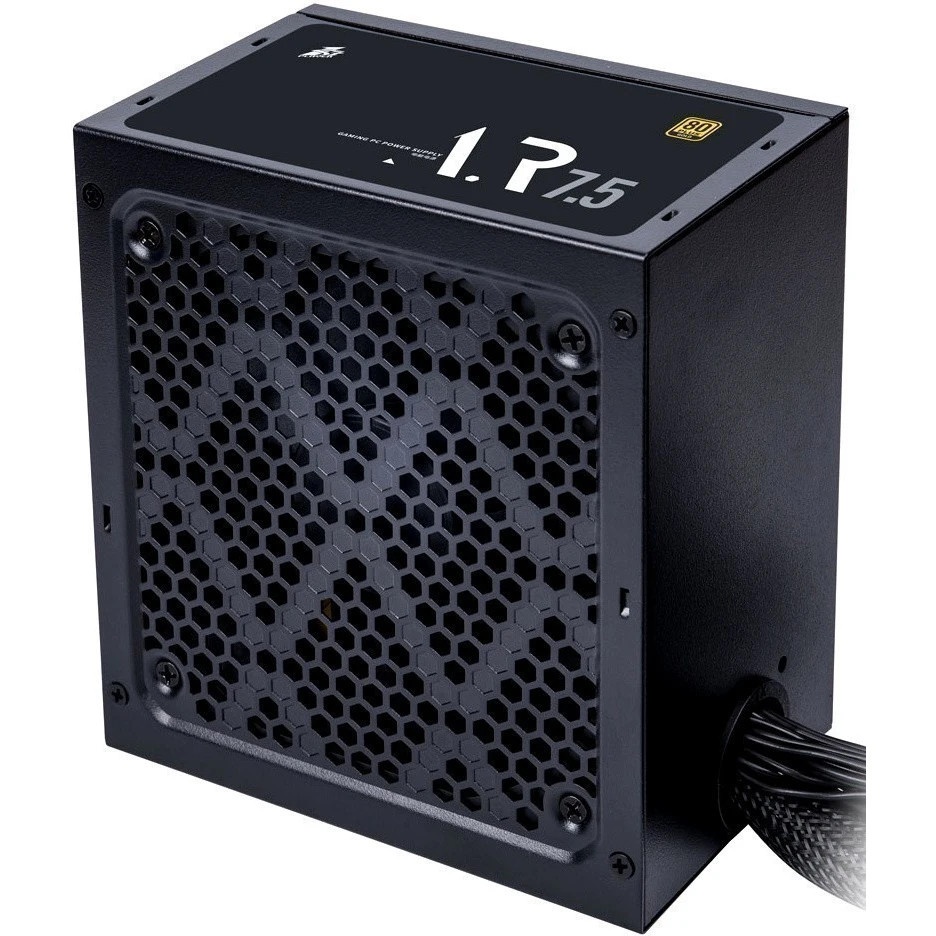 Блок питания 1STPLAYER PS-750AR, 750Вт, 80 PLUS Gold, 120мм, черный