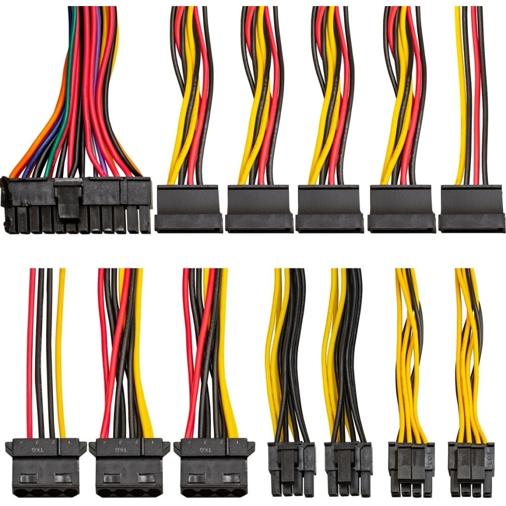 Блок питания ExeGate 800NPX, 800W, (ATX, PC, 12cm fan, 24pin, 2x(4+4)pin, 2xPCI-E, 5xSATA, 3xIDE, bl