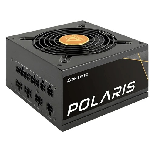Блок питания Chieftec Polaris PPS-650FC, 650Вт, 80 PLUS Gold, 120мм, модульный, черный