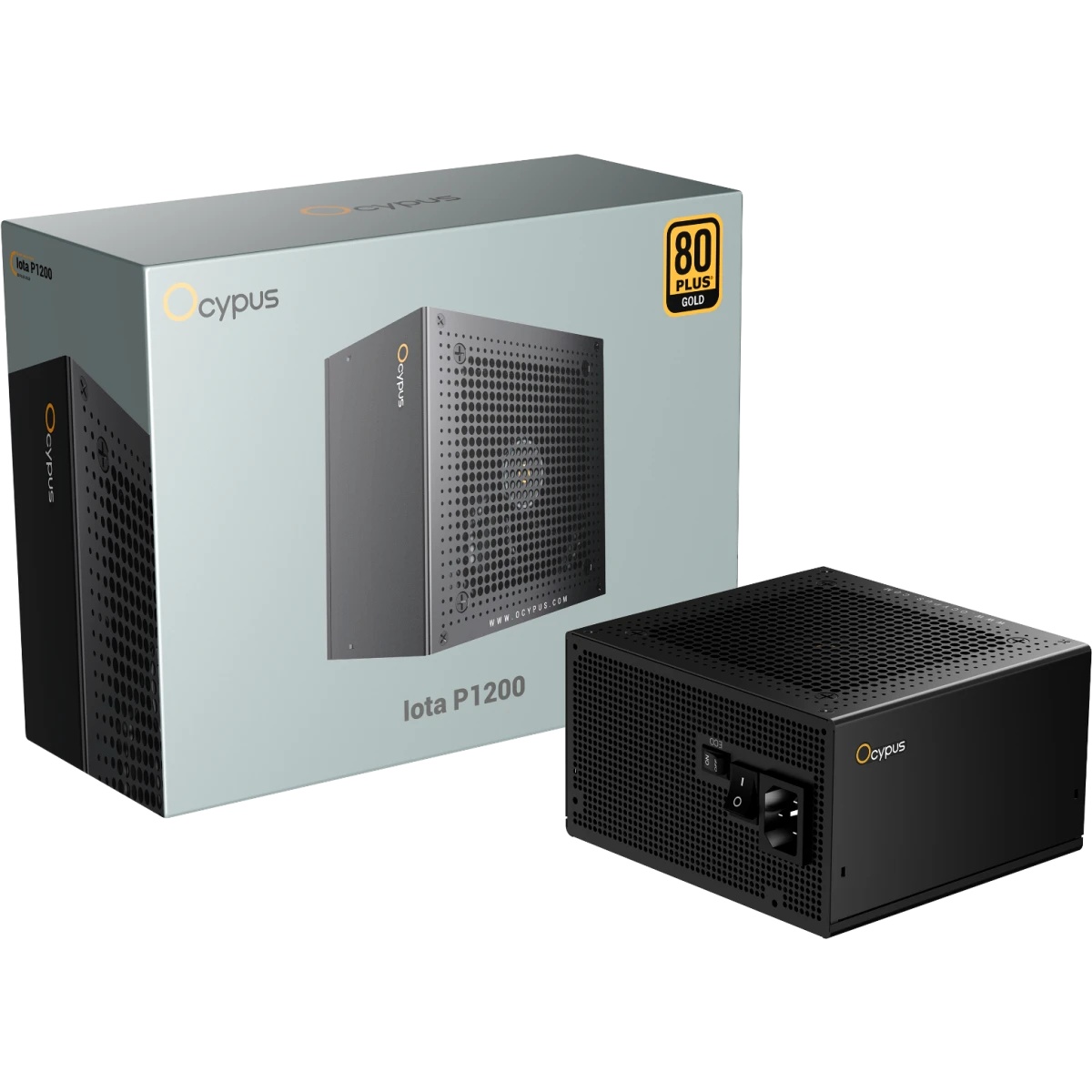 Блок питания 1200W Ocypus Iota P1200 (Iota-P1200-G1FFBK024X-EU), 1200Вт, 80 PLUS Gold, 120мм, модуль