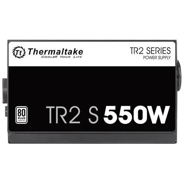 Блок питания 550W Thermaltake TR2 S 550W (ATX, 80+, APFC, 20+4 pin, 120mm fan, PCI-E 6+2Px2, 5xSATA)
