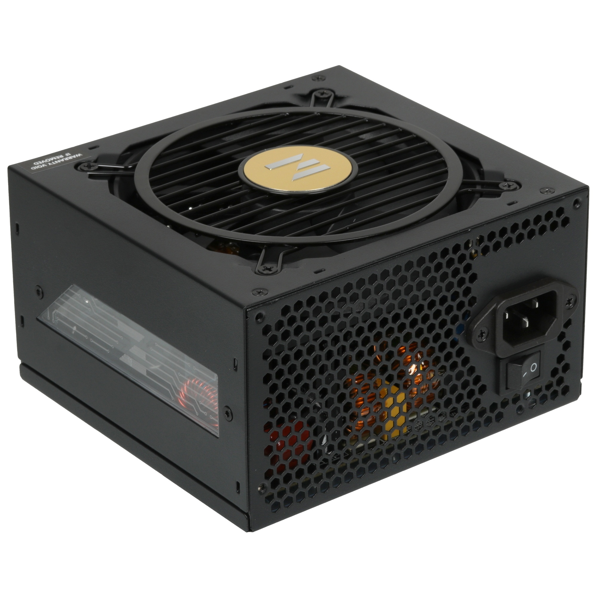 Блок питания Zalman, TeraMax II, 1200Вт, 120мм, 80 PLUS Gold, модульный, черный