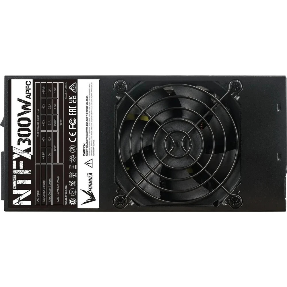 Блок питания Aerocool / Formula TFX 300W NTFX-300 (20+4pin) APFC 80mm fan 2xSATA Cab Manag RTL