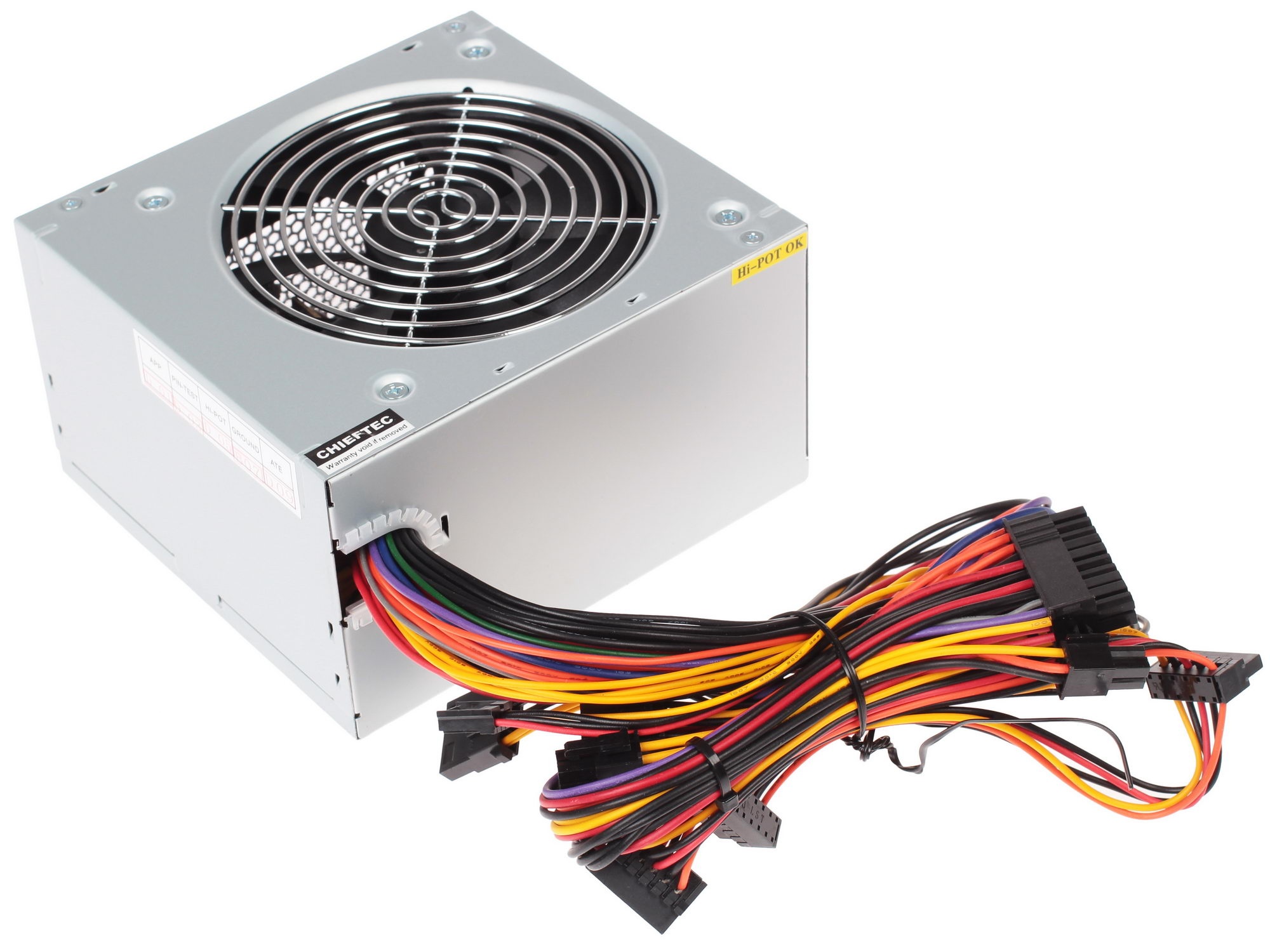 Блок питания Chieftec GPA-500S8, 500Вт, 120мм, серый