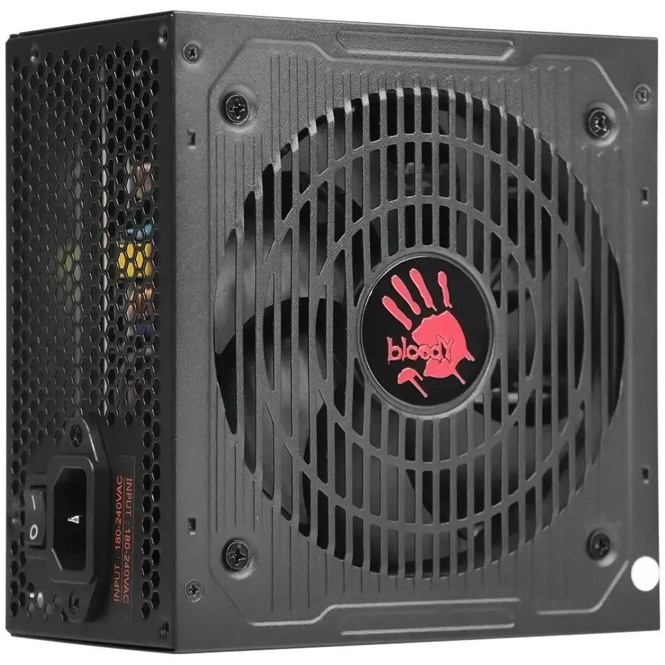 Блок питания Bloody BD-PS750B, 750Вт, 80 PLUS Bronze, 120мм, черный