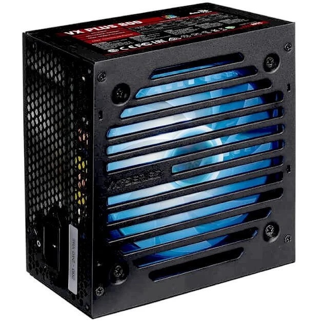 Блок питания Aerocool / Formula VX PLUS 800 RGB, 800Вт, 120мм, черный
